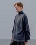 uniform experiment 25A/W WAFFLE HIGHNECK TOP [ UE-252024 ]