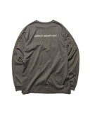 uniform experiment 25A/W LOGO-DRAFT L/S TEE [ UE-252025 ]