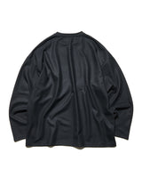uniform experiment 25A/W SILKY MILLED WOOL LOOSE L/S TEE [ UE-252043 ]