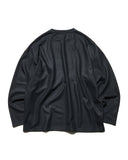 uniform experiment 25A/W SILKY MILLED WOOL LOOSE L/S TEE [ UE-252043 ]
