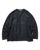 uniform experiment 25A/W SILKY MILLED WOOL LOOSE L/S TEE [ UE-252043 ]