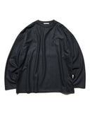 uniform experiment 25A/W SILKY MILLED WOOL LOOSE L/S TEE [ UE-252043 ]