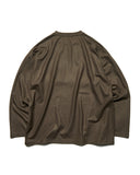 uniform experiment 25A/W SILKY MILLED WOOL LOOSE L/S TEE [ UE-252043 ]