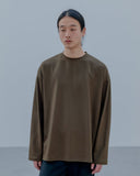 uniform experiment 25A/W SILKY MILLED WOOL LOOSE L/S TEE [ UE-252043 ]