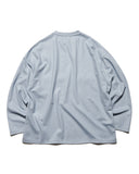 uniform experiment 25A/W SILKY MILLED WOOL LOOSE L/S TEE [ UE-252043 ]