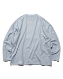 uniform experiment 25A/W SILKY MILLED WOOL LOOSE L/S TEE [ UE-252043 ]