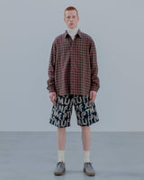 uniform experiment 25A/W OVERFLOW DENIM SHORTS [ UE-252047 ]