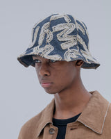uniform experiment 25A/W OVERFLOW DENIM REVERSIBLE HAT [ UE-252048 ]