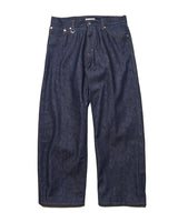 uniform experiment 25A/W RIGID DENIM WIDE-FIT JEANS [ UE-252052 ]