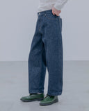 uniform experiment 25A/W RIGID DENIM WIDE-FIT JEANS [ UE-252052 ]