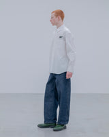 uniform experiment 25A/W RIGID DENIM WIDE-FIT JEANS [ UE-252052 ]