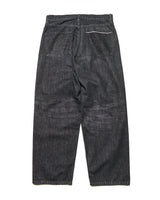 uniform experiment 25A/W WASHED DENIM BOLD-FIT JEANS [ UE-252053 ]