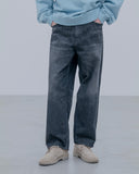 uniform experiment 25A/W WASHED DENIM BOLD-FIT JEANS [ UE-252053 ]