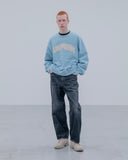 uniform experiment 25A/W WASHED DENIM BOLD-FIT JEANS [ UE-252053 ]