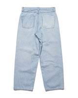 uniform experiment 25A/W WASHED DENIM BOLD-FIT JEANS [ UE-252053 ]