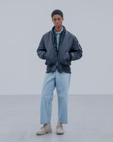 uniform experiment 25A/W WASHED DENIM BOLD-FIT JEANS [ UE-252053 ]