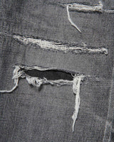 uniform experiment 25A/W DAMAGED DENIM REGULAR-FIT JEANS [ UE-252054 ]