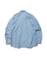 uniform experiment 25A/W WASHED CHAMBRAY SHIRT [ UE-252058 ]