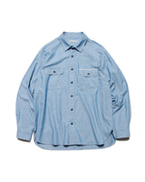 uniform experiment 25A/W WASHED CHAMBRAY SHIRT [ UE-252058 ]