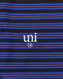 uniform experiment 25A/W BORDER L/S TEE [ UE-252063 ]