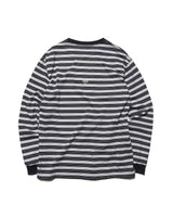 uniform experiment 25A/W BORDER L/S TEE [ UE-252063 ]