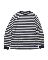 uniform experiment 25A/W BORDER L/S TEE [ UE-252063 ]