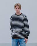 uniform experiment 25A/W BORDER L/S TEE [ UE-252063 ]