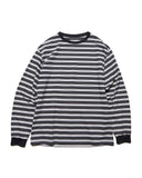 uniform experiment 25A/W BORDER L/S TEE [ UE-252063 ]
