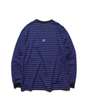 uniform experiment 25A/W BORDER L/S TEE [ UE-252063 ]