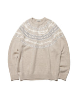 uniform experiment 25A/W ENTANGLED NORDIC SWEATER [ UE-252067 ]