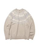 uniform experiment 25A/W ENTANGLED NORDIC SWEATER [ UE-252067 ]
