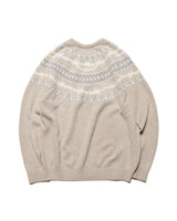 uniform experiment 25A/W ENTANGLED NORDIC SWEATER [ UE-252067 ]