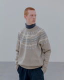 uniform experiment 25A/W ENTANGLED NORDIC SWEATER [ UE-252067 ]