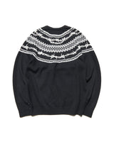 uniform experiment 25A/W ENTANGLED NORDIC SWEATER [ UE-252067 ]