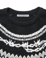 uniform experiment 25A/W ENTANGLED NORDIC SWEATER [ UE-252067 ]