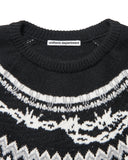 uniform experiment 25A/W ENTANGLED NORDIC SWEATER [ UE-252067 ]