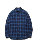 uniform experiment 26S/S ROPE INDIGO RELAX-FIT SHIRT [ UE-260015 ]