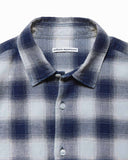 uniform experiment 26S/S ROPE INDIGO RELAX-FIT SHIRT [ UE-260015 ]