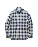uniform experiment 26S/S ROPE INDIGO RELAX-FIT SHIRT [ UE-260015 ]