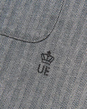 [ Pre-order ] uniform experiment 26A/W SELVAGE HERRINGBONE SHIRT [ UE-262008 ]