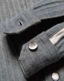 [ Pre-order ] uniform experiment 26A/W SELVAGE HERRINGBONE SHIRT [ UE-262008 ]