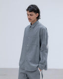 [ Pre-order ] uniform experiment 26A/W SELVAGE HERRINGBONE SHIRT [ UE-262008 ]