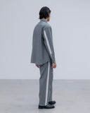 [ Pre-order ] uniform experiment 26A/W SELVAGE HERRINGBONE SHIRT [ UE-262008 ]
