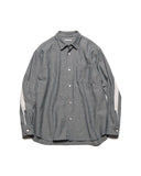 uniform experiment 26A/W SELVAGE HERRINGBONE SHIRT [ UE-262008 ]