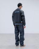 [ Pre-order ] uniform experiment 26A/W RIGID DENIM WIDE-FIT JEANS [ UE-262022 ]