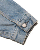 [ Pre-order ] uniform experiment 26A/W DAMAGED DENIM TRUCKER JACKET [ UE-262024 ]