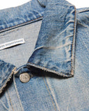 [ Pre-order ] uniform experiment 26A/W DAMAGED DENIM TRUCKER JACKET [ UE-262024 ]