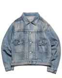 uniform experiment 26A/W DAMAGED DENIM TRUCKER JACKET [ UE-262024 ]