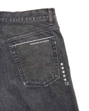 [ Pre-order ] uniform experiment 26A/W DAMAGED DENIM WIDE-FIT JEANS [ UE-262025 ]