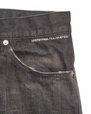 [ Pre-order ] uniform experiment 26A/W DAMAGED DENIM REGULAR-FIT JEANS [ UE-262026 ]